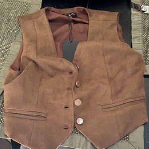 Emory Park Brown Women's Vest